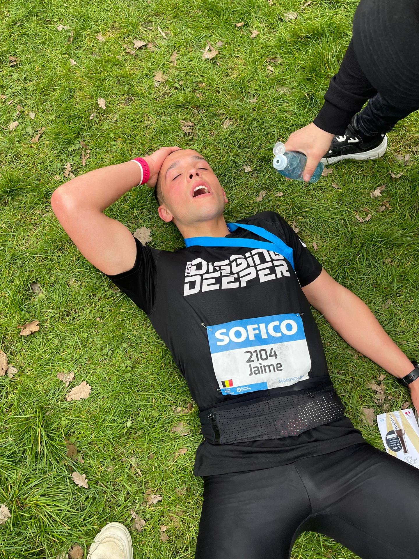 Jaime Morales in de straten van Gent
